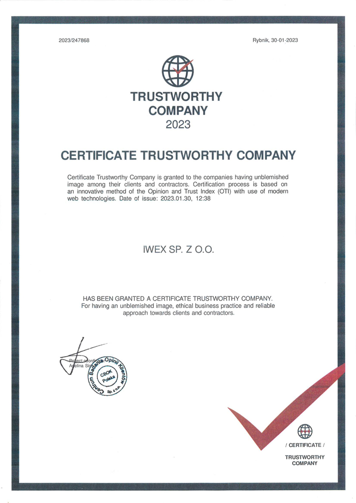 Trustworthy Company